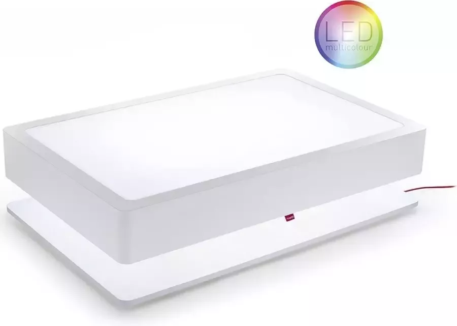 Moree Ora Home LED Pro Salontafel L110 X B70 X H29 Cm Wit