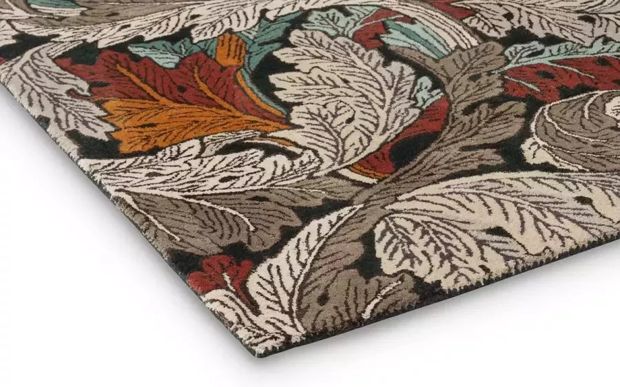 Morris & Co Acanthus Forest 126900 Vloerkleed 140x200 Rechthoek Laagpolig Tapijt Klassiek Meerkleurig - Foto 2