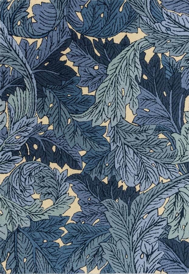 Morris & Co Buitenkleed Acanthus Indigo 427318 Vloerkleed - Foto 2