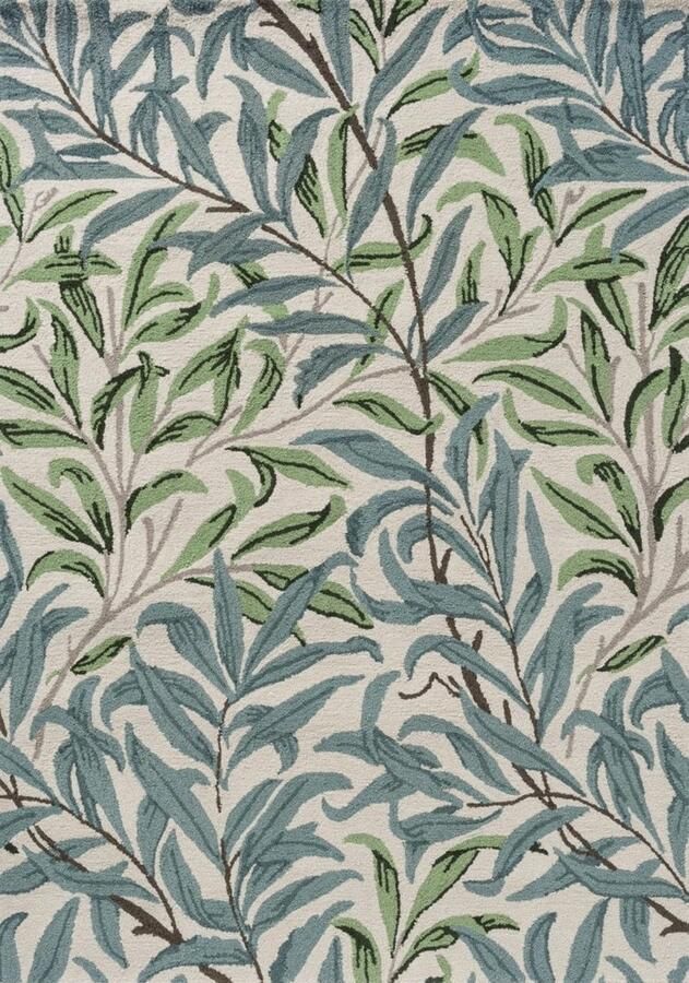 Morris & Co Willow Boughs Leafy Arbor 428607 Vloerkleed 200 x 280 cm Beige Rectangular Polypropylene Dining room Living room Kitchen Terrace Floral In & Outdoor Country Modern - Foto 2