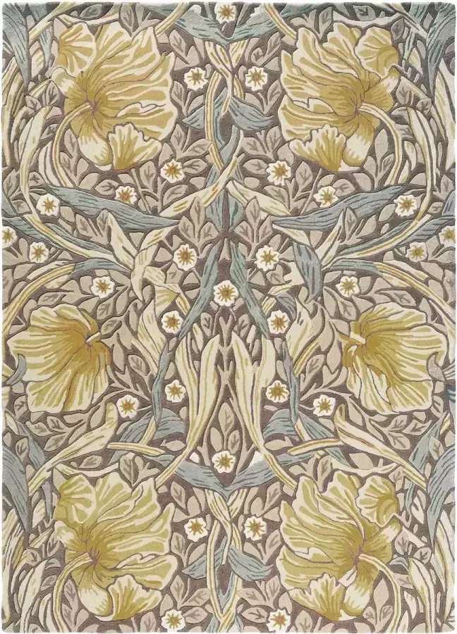 Morris & Co Pimpernel bullrush 28808 Vloerkleed 140x200 Rechthoek Laagpolig Tapijt Klassiek Meerkleurig - Foto 2