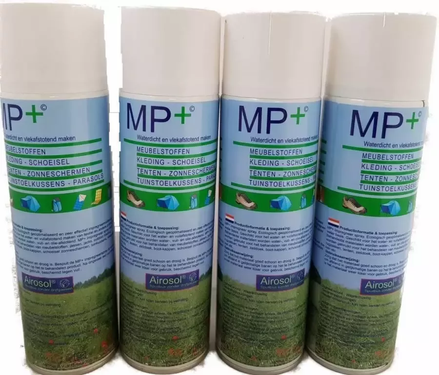 MPPLUS Meubelstof vuilafstotend maken spray 4 bussen 400 ml