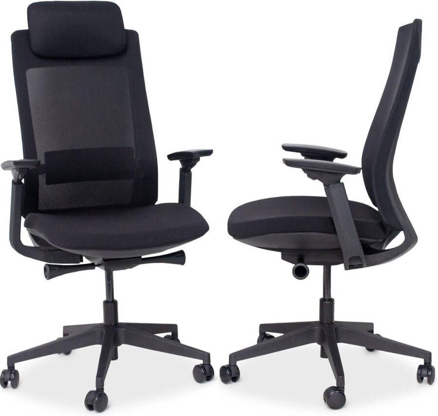 Mr pro MRC PRO High Design Ergonomische bureaustoel Arbo verantwoord Harde wielen