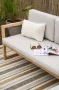 MrCarpet Buitenkleed Tuintapijt Voorjaarsactie Groot Treviso Bruin Geel 200 x 290cm - Thumbnail 1