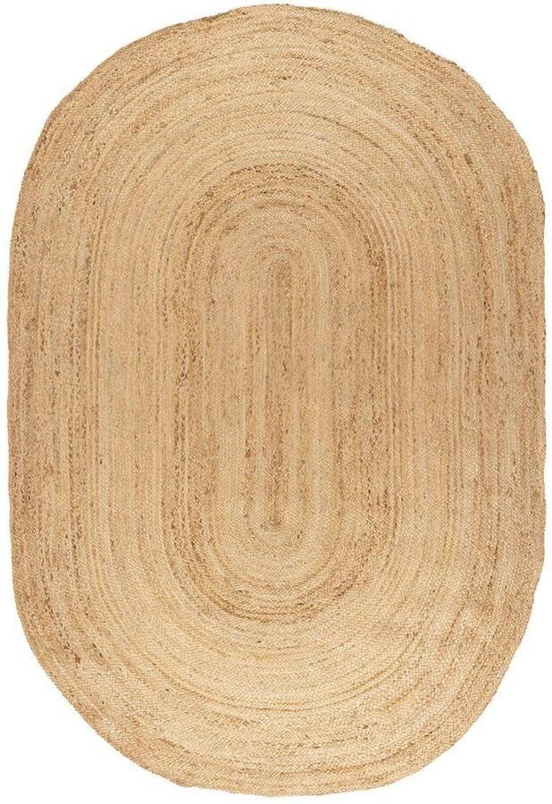 Casa Caron Mrcarpet Jute Vloerkleed Ovaal naturel 160 x 230cm - Foto 2