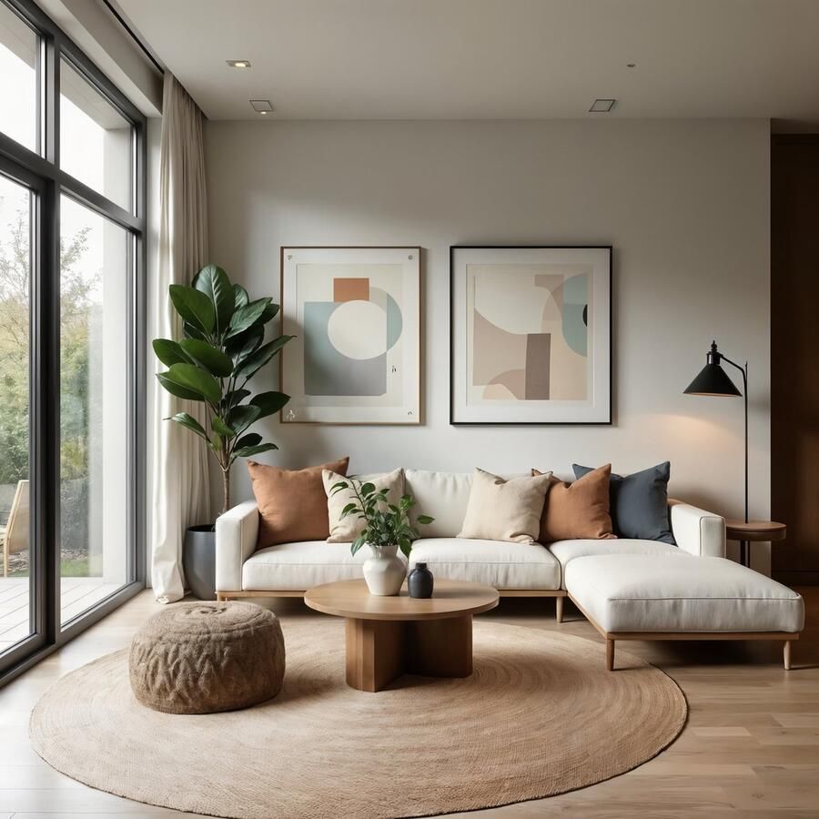 MrCarpet Rond jute vloerkleed naturel 300cm