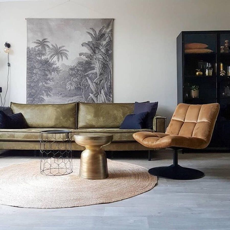 MrCarpet Rond jute vloerkleed naturel 300cm - Foto 2