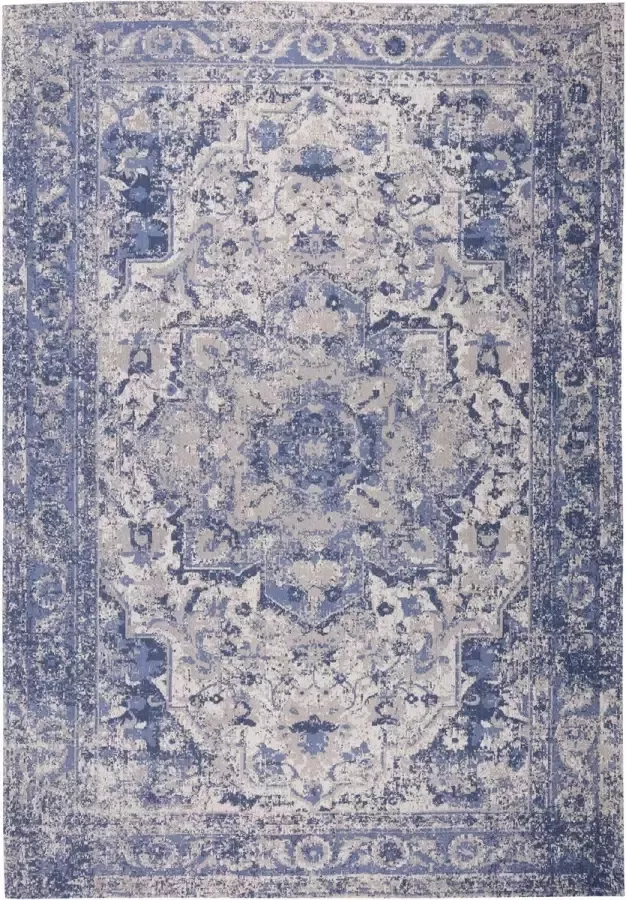 MrCarpet Vintage vloerkleed Dewi Blauw 140x200cm