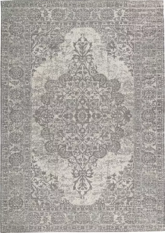 MrCarpet Vintage Vloerkleed Shiva Groen Grijs 160 x 230cm dikke kwaliteit