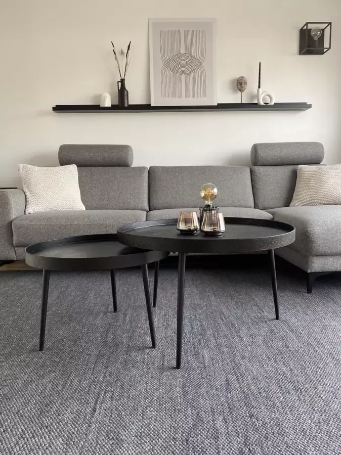 Casa Caron Mrcarpet Wollen Vloerkleed Donkergrijs 200x290cm - Foto 2