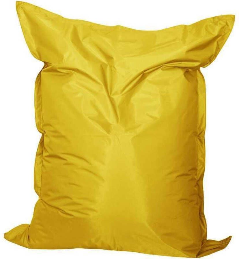 Mr.Lounge Mr. Lounge – Zitzak met binnenzak – kind- volwassene- maat M – 130 x 150- Nylon Geel