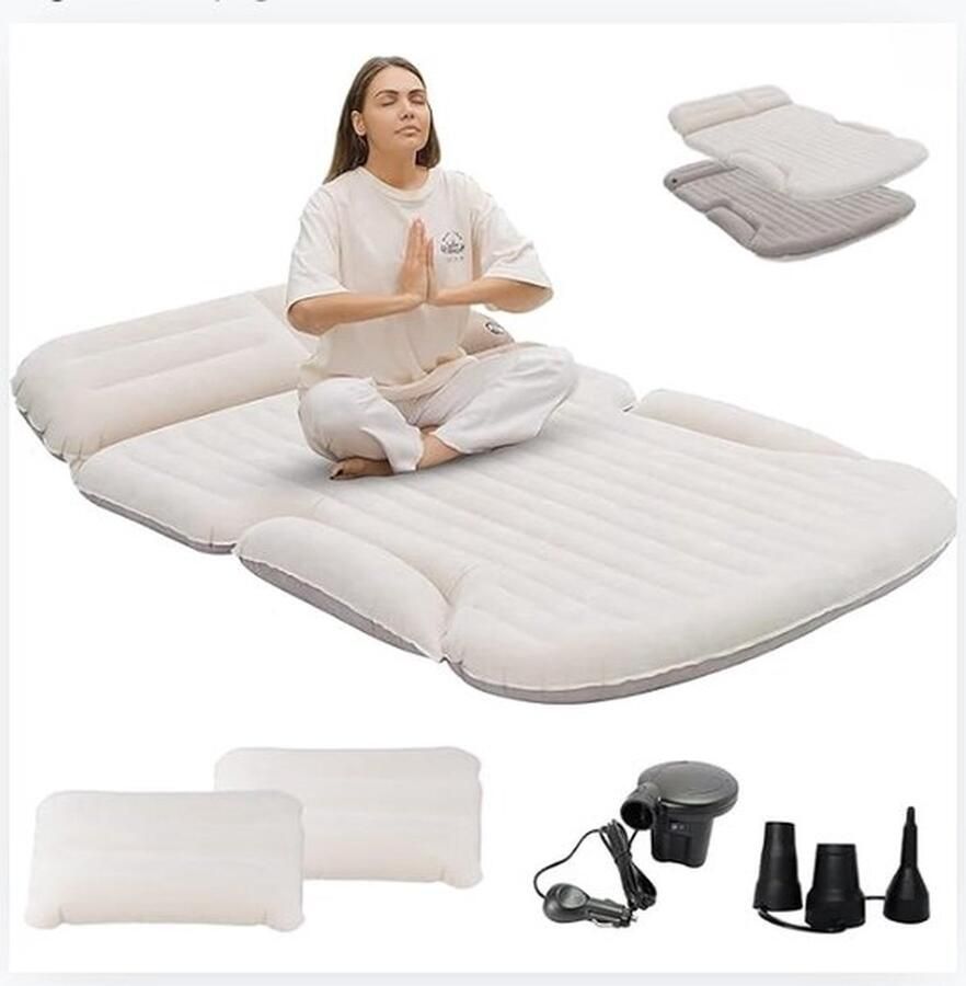 Mrs. Jones Auto Luchtbed Luchtbedden Camping Outdoor Opblaasbaar Matras Opblaasbaar Bed Voor De Achterbank Van De Auto
