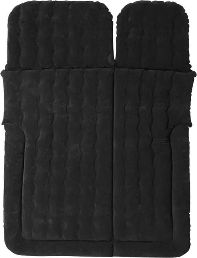 Mrs. Jones Auto luchtbed multifunctioneel achterbank 2 persoons opblaasbaar bed luchtmatras reizen vakantie kamperen inclusief elektrische pomp Zwart