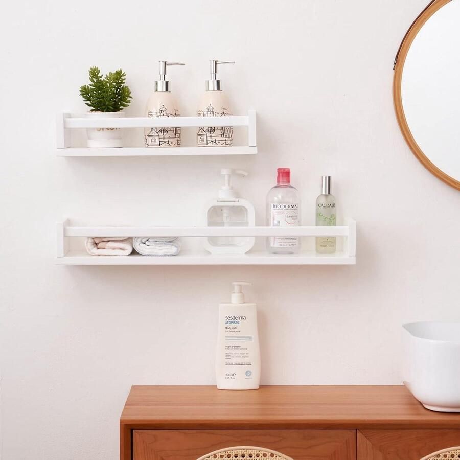 Mrs. Jones Boekenkast voor kinderen eiken 60 cm wandrek zwevende plank muur tijdschrift kinderkamer