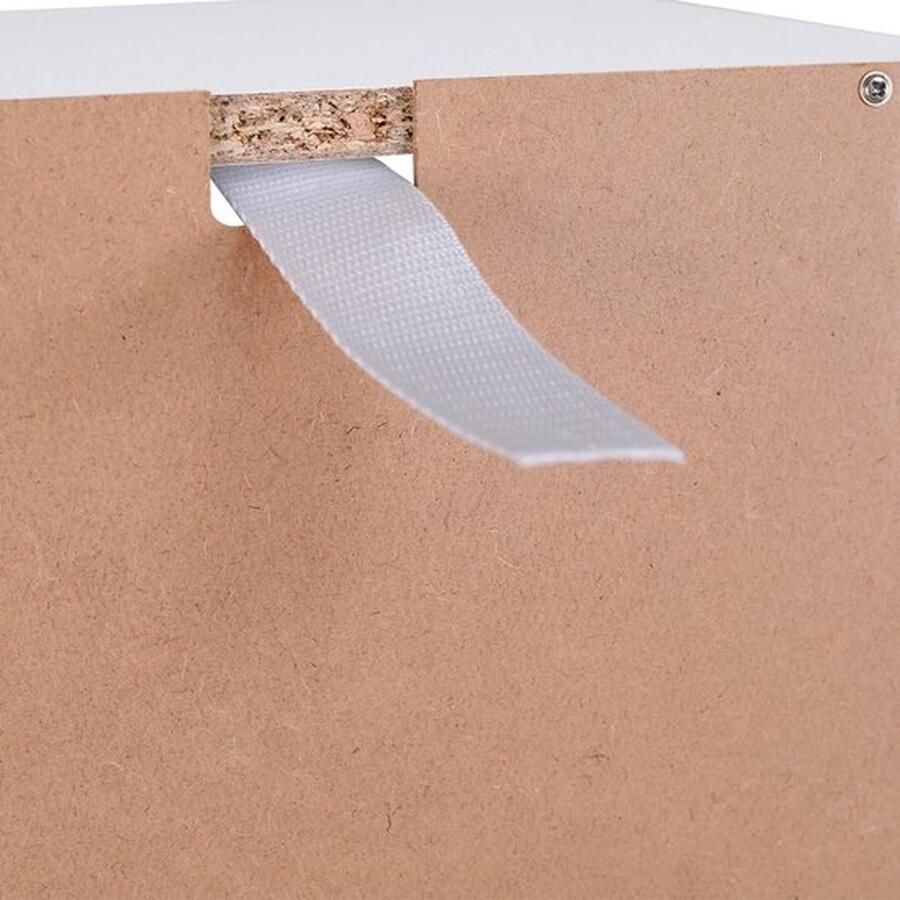 Mrs. Jones Boekenkast Wit 6 vakken 30 x 23.5 x 158.4 CM Modern Scandinavisch Design