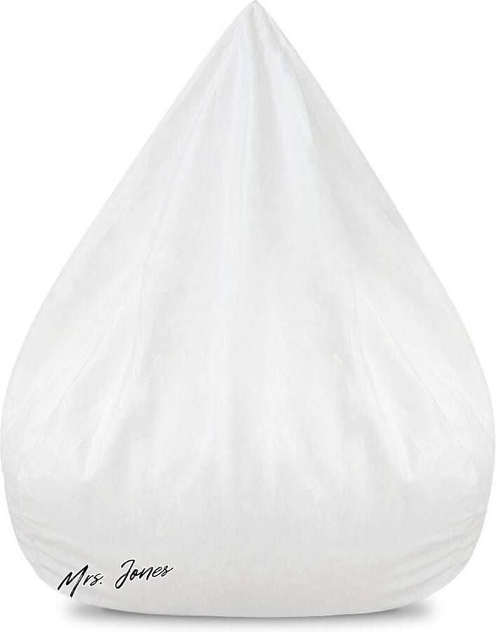 Mrs. Jones Bonenzitzak peervoering zitzak peervorm vullingloos 70 x 80 cm