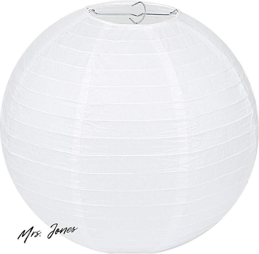 Mrs. Jones Special Edition Papieren Lampenkap 30 cm Ronde Lantaarn voor Bruiloft