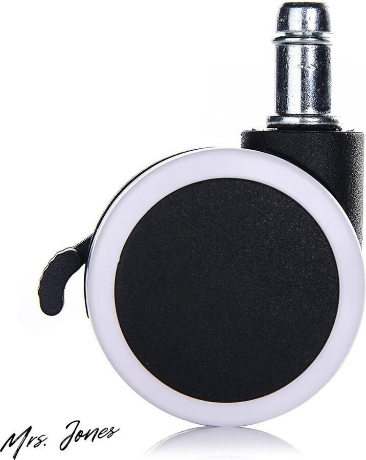 Mrs. Jones Special Edition Stoelwielen Set 5 stuks 11 mm Voor Bureaustoelen