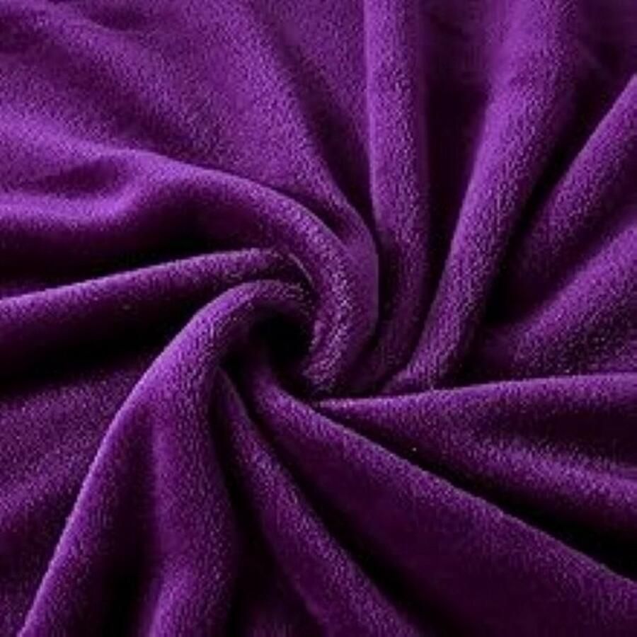 Mrs. Jones Dikke Fleece Plaid Deken 230x270 cm Dekentje Zacht en Warm Dubbelzijdig Omkeerbaar voor Dubbel Bed en Flanellen Sofa Bank