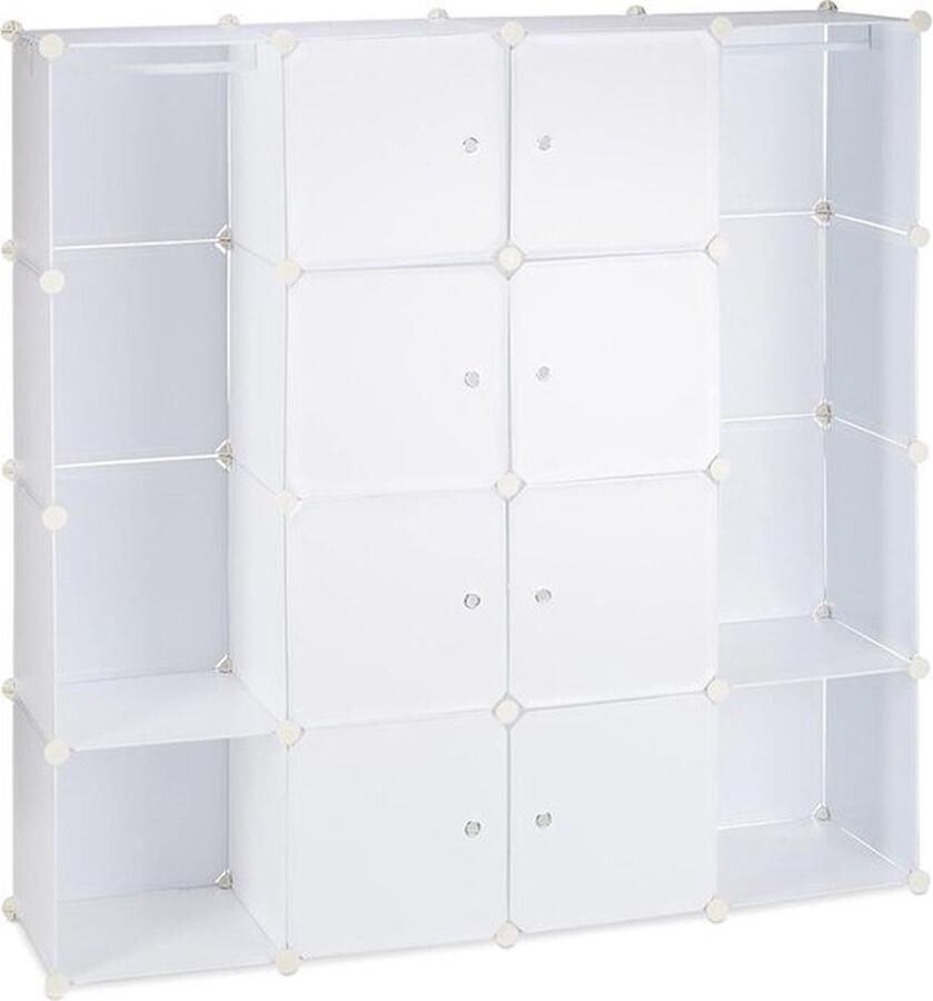 Mrs. Jones Dressing Kasten Kledingkast Kledingkasten Slaapkamer Organizer Wit