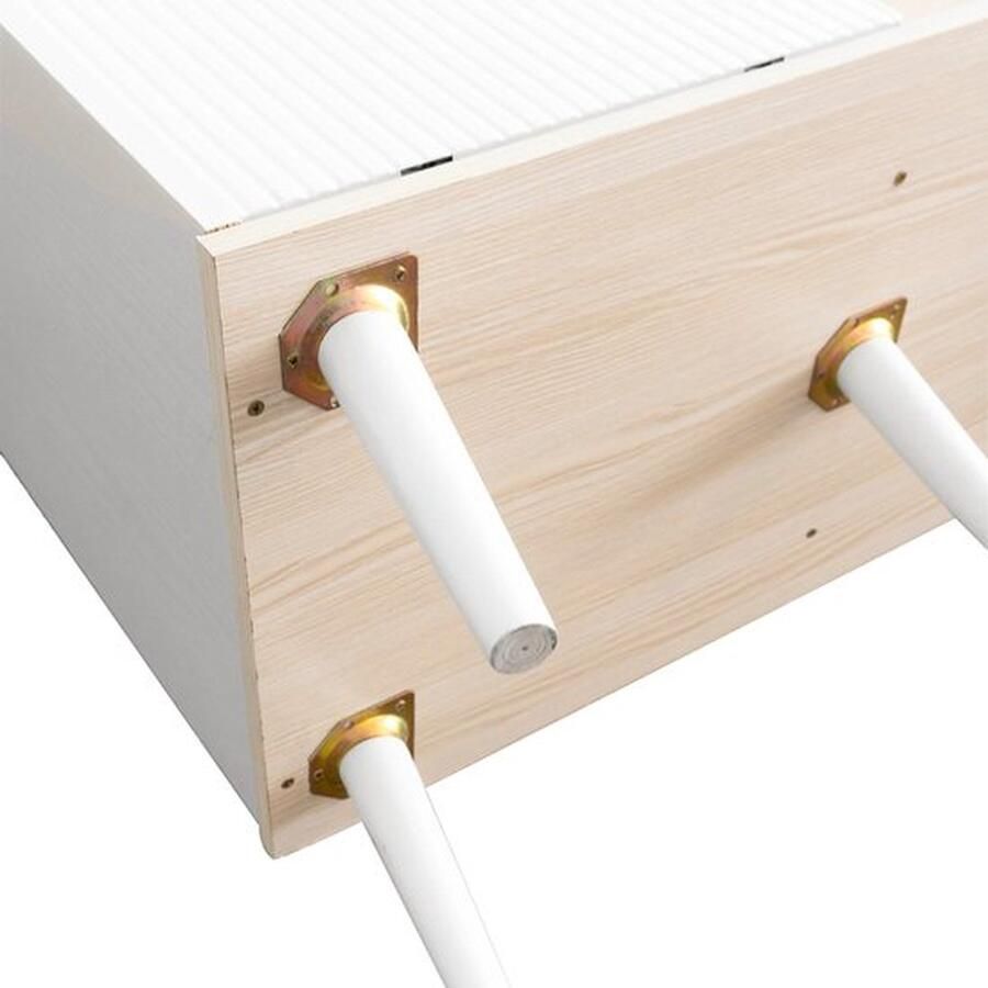 Mrs. Jones Dressoir 3 Laden Zwart Dressoir Kasten Dressoirs Woonkamer Met Opbergplanken