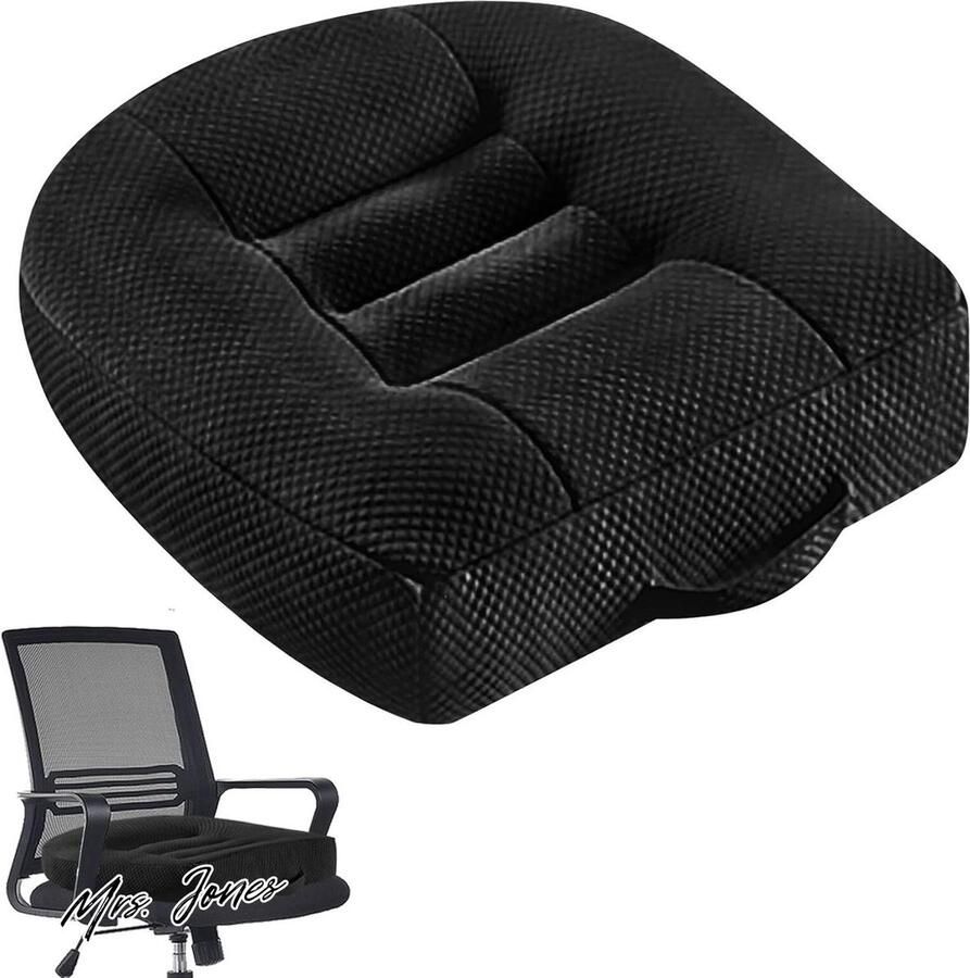 Mrs. Jones 40 x 40 cm ergonomisch orthopedisch zitkussen voor auto bureaustoel rolstoel volwassenen