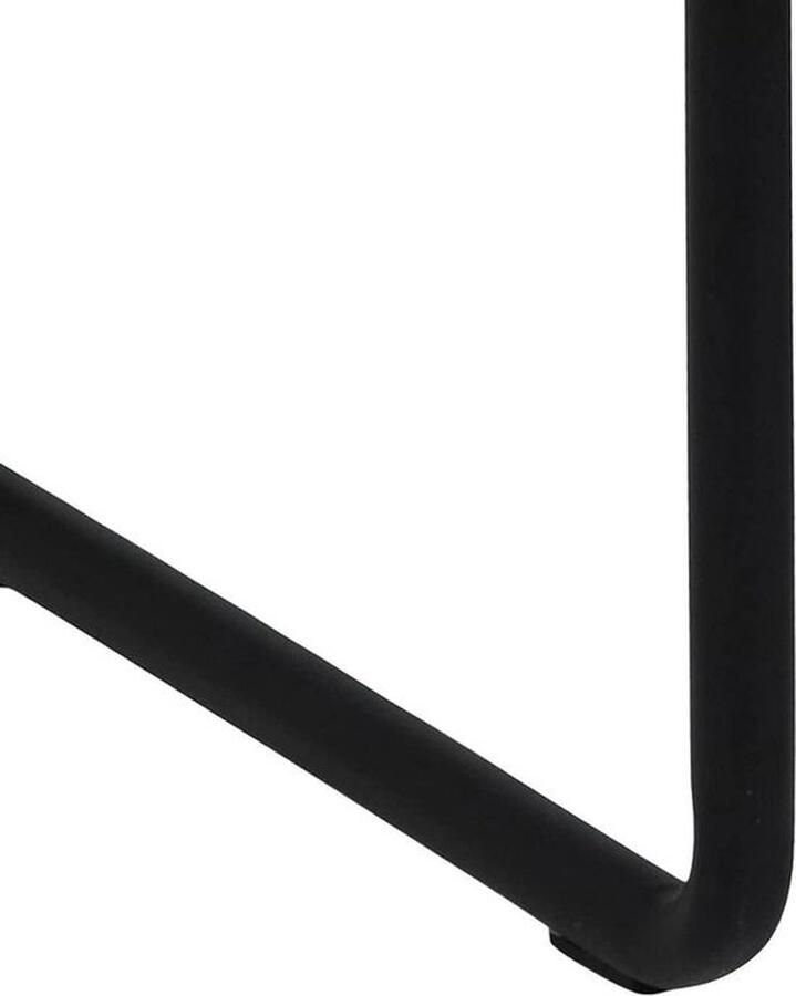 Mrs. Jones fluwelen bank in donkergrijs compacte zitbank in moderne stijl gestoffeerde bank met zwarte poten gangbank slaapkamermeubels L: 95 x D: 38 x H: 46 cm