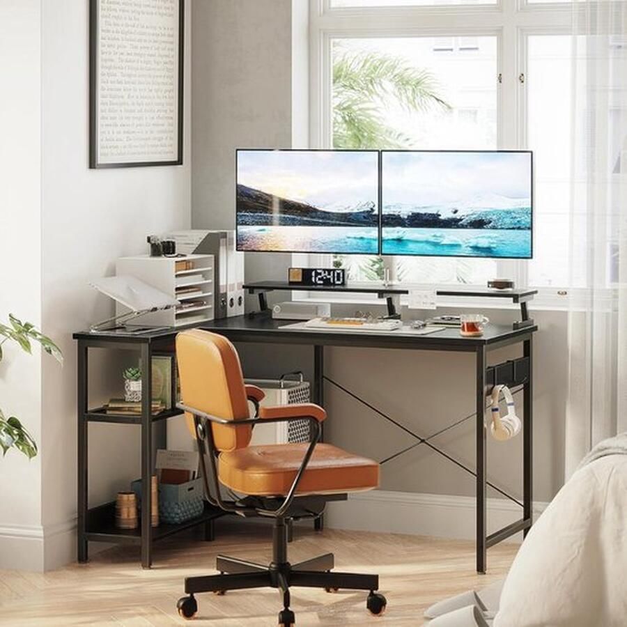 Cm Mrs. Jones Hoekbureau Game Bureau Organizer 120x88 Zwart