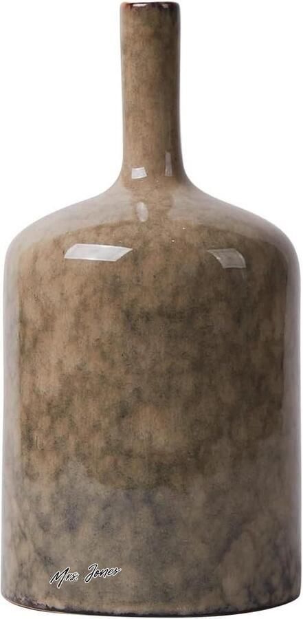 Mrs. Jones Keramische decoratieve vaas moderne decor standbeeld tafel middenstuk sculptuur geschenken 8 inch huisdecoratie-woondecoratie