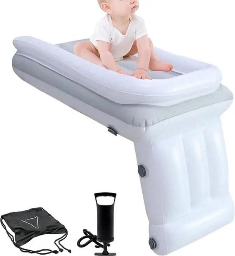 Mrs. Jones Kinderlucht bed Draagbare Reizen Luchtbed Trein Vliegtuig- Auto Kid Bed Opblaasbare Matras Voor Peuter