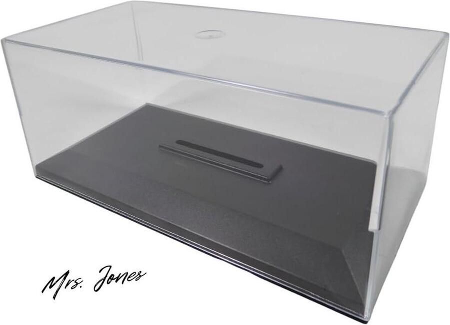 Mrs. Jones Lot van 20 dozen met deksel + basis voor 1 43 collectie miniatuurauto acrylkristallen vitrine verzamelboxen auto's