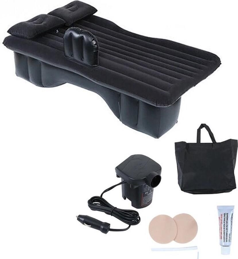 Mrs. Jones Opblaasbaar Bed Voor Autoritten Incl Pomp Luchtbed Achterbank Camping Slaaprust Home Auto Car Matras