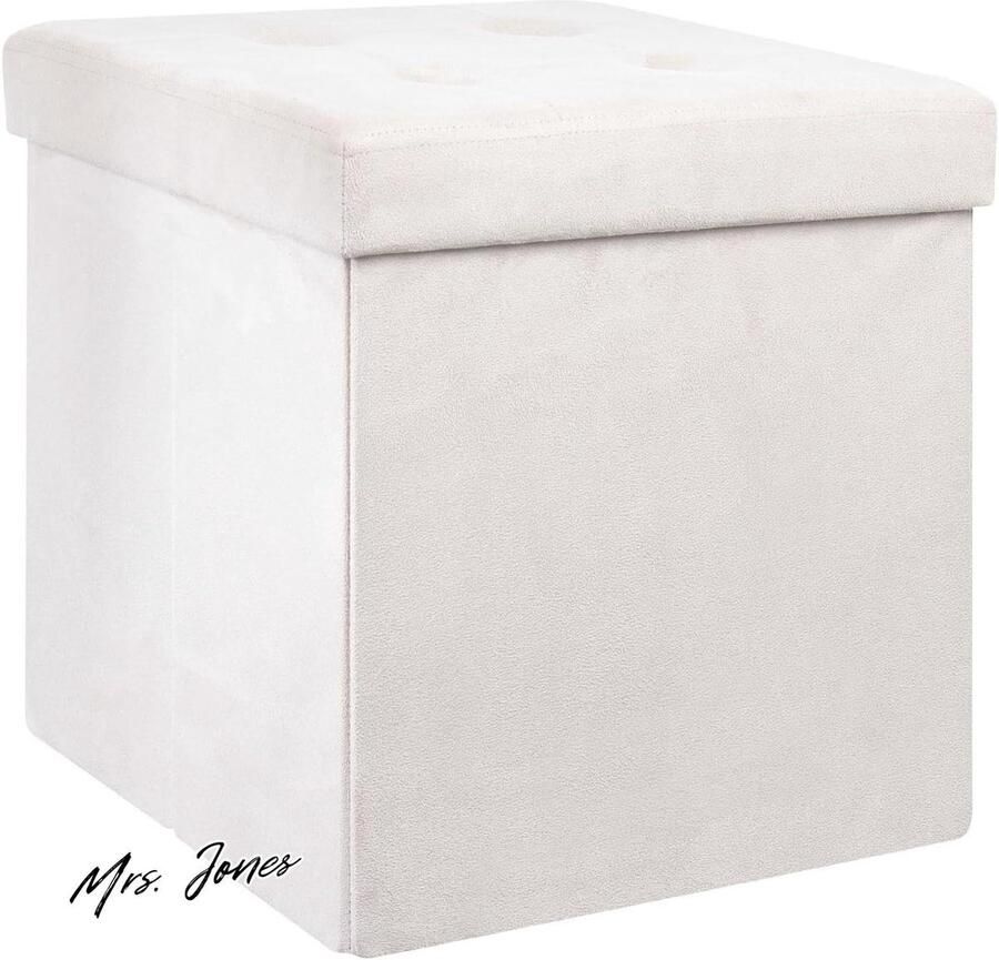 Mrs. Jones opvouwbare zitzak 3750 x 3750 x 3750 cm Beige Eco-vriendelijk ontwerp