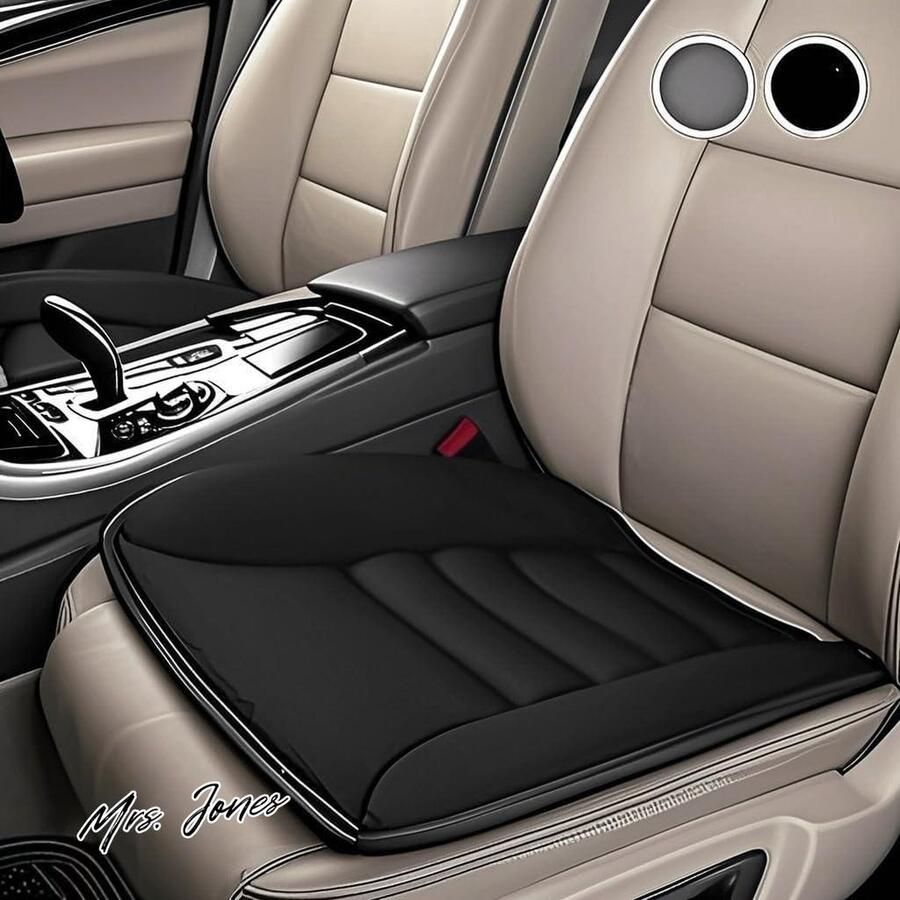 Mrs. Jones Orthopedisch Zitkussen Traagschuim Stoelkussen voor Heupen en Stuitbeen Geschikt voor Autostoel Bureaustoel en Alle Stoelen