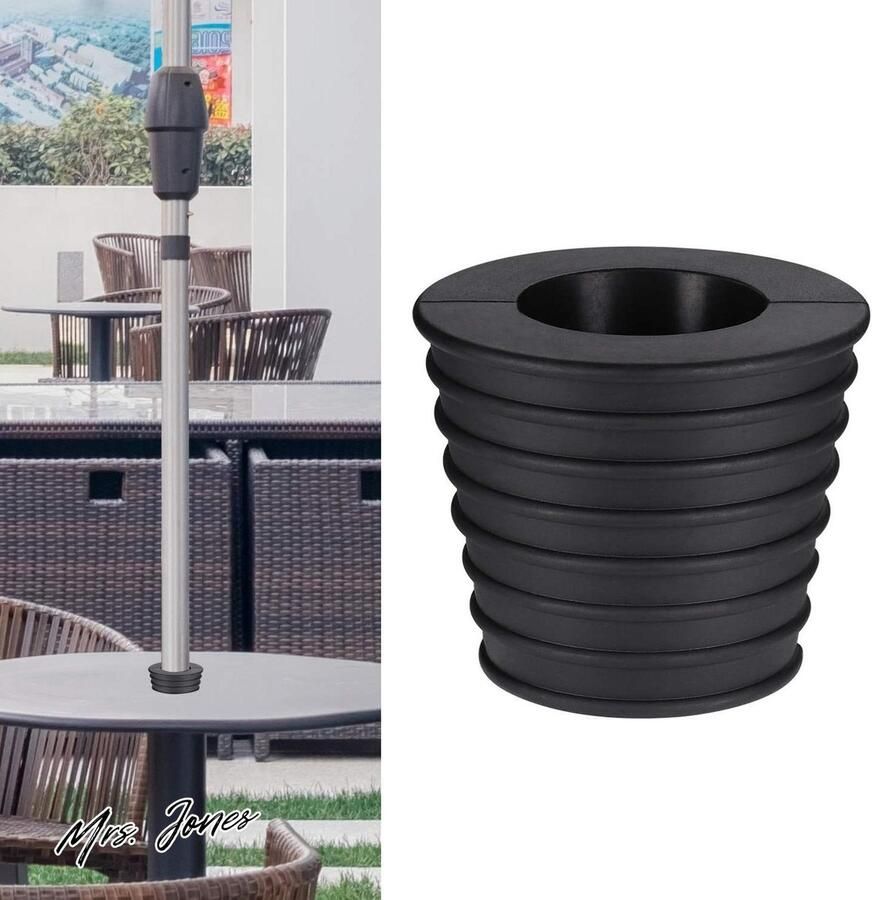 Mrs. Jones Paraplu Conus Wedge Base Parasol Stand Patio Stabiliteit Tafelparaplu Gat Opening Past 38 cm Paraplu