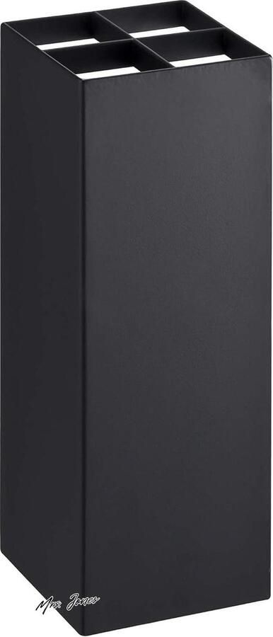 Mrs. Jones Paraplubak staallegering polypropyleen zwart 30x11x11 cm met zoekwoord1 zoekwoord2