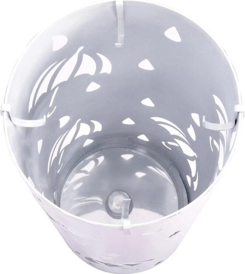 Mrs. Jones Parapluhouder Paraplu Paraplubakken Metaal Wit 20x49 cm