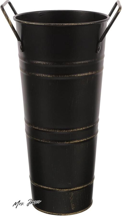 Mrs. Jones Parasolstandaard Metaal Ronde Parapluhouder Vrijstaande Parapluhouder Vuilnisemmer Wandelstokken Golfclub Organizer Entree Thuiskantoor