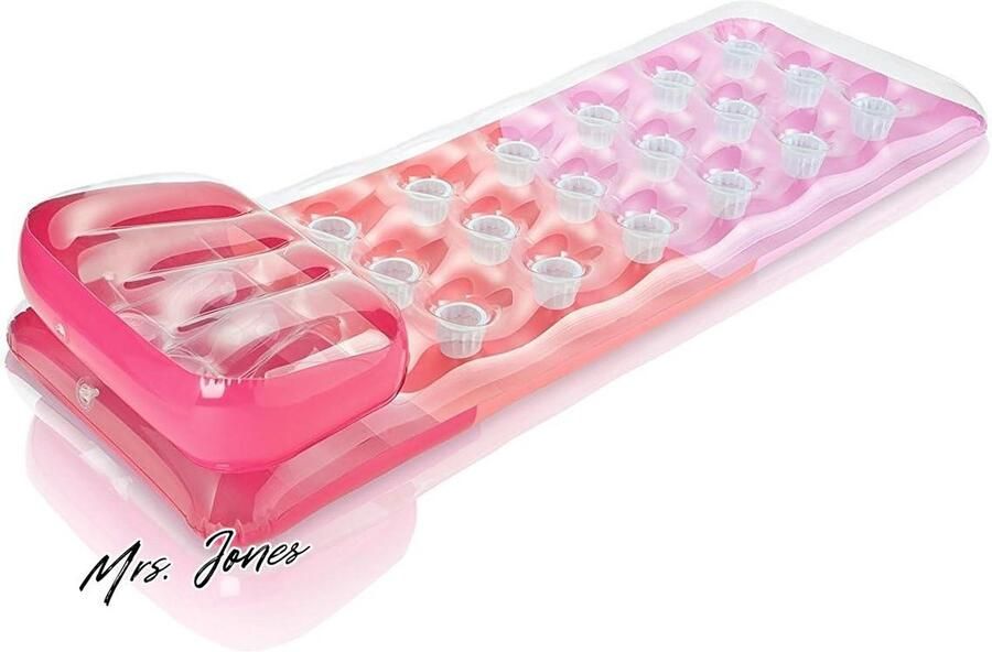 Mrs. Jones Pocket Luchtbed 188x71cmGroen Opblaasbaar Comfortabel