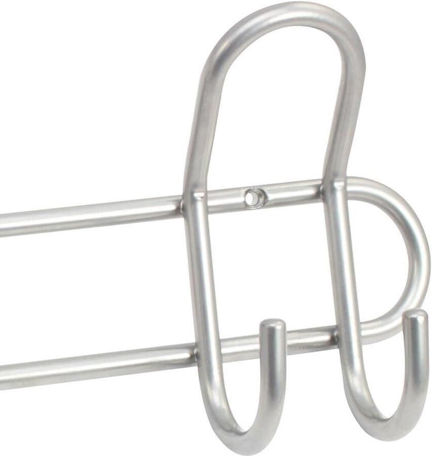 Mrs. Jones Premium Collection Wandkapstok 6 haken Massief metaal Gang 40x14x8 cm