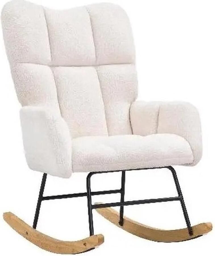 Mrs. Jones Schommelstoel Woonkamer Stoelen Schommelen Luxe Puffs Grandes Tuinmeubilair Fauteuil Meditatie Nordic Stoel Bank