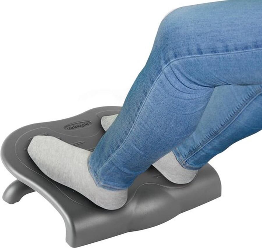 Mrs. Jones SoleSaver Verstelbare Ergonomische Voetensteun Verbetert de Houding En Biedt Orthopedische Verlichting Grijs