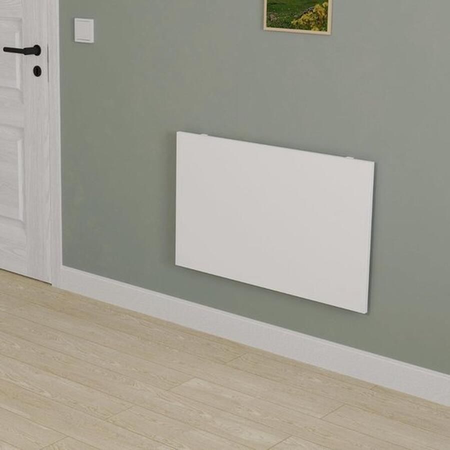 Mrs. Jones Wandklaptafel Inklapbare Tafel wandtafel wandbureau klaptafel wandmontage 50x80x19 Wit