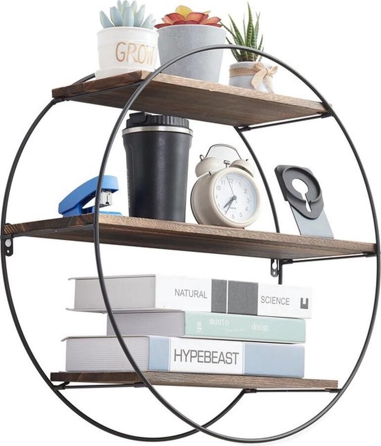 Mrs. Jones Wandrek met 3 Lagen Grenenhout & Metaal Artistiek & Functioneel Industrieel