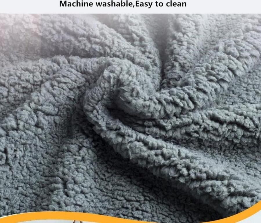 Mrs. Jones Waterdichte Liefdesdeken voor Bed Bank XL 145 x 216 cm Grijs