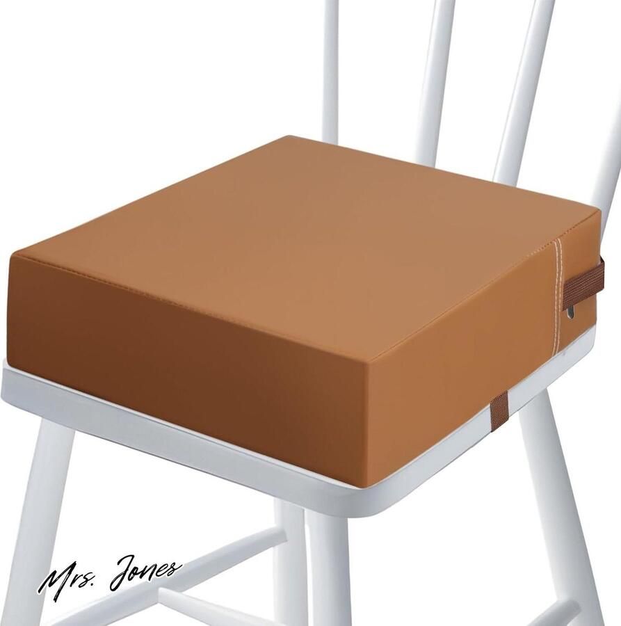 Mrs. Jones Zitverhoger draagbare boosterstoel met veiligheidsgespen eettafel babybooster-zitkussens