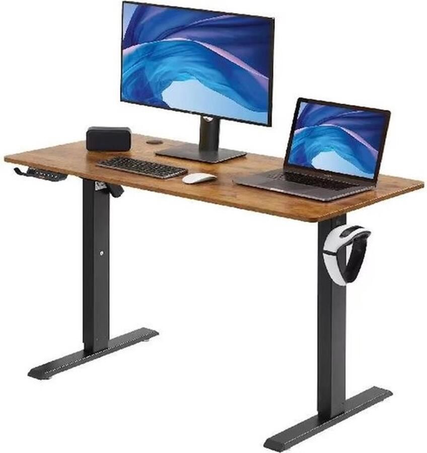 Mrs.Jones Mrs. Jones Bureau Verstelbaar Zit Sta Elektrisch Kantoor Werkplek 120 cm x 60 cm