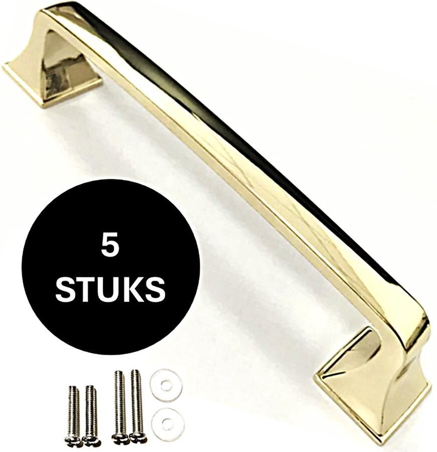 Gld handgreep goud rond 128 mm Kastgreep goud _5 stuks_ Meubelgreep goud keukengreep goud Kastgreppen goud meubelgreeppen goud Meubelgreep goud handgrepen goud keukengrepen goud Meubelbeslag goud deurgreep goud Deurgreepjes goud -105
