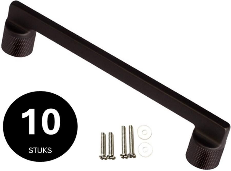 MSQDESIGN Handgrepen Goud Handgreep Goud 128 mm 10 stuks Handgrepen kast Meubelgrepen Keukengreep Goud Kastgrepen Handgrepen keukenkastjes Meubelgreep Handgrepen voor deurtjes handgreep keuken Deurgreep ladegreep inclusief schroeven - Foto 2