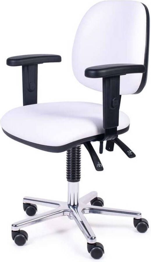 MTM JongHagen MTM witte verstelbare Stoel WULDOR 160-AA zithoogte: 46 61 cm